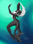  breasts cetacean female juxzebra marine nude orca solo 