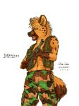  2006 akm camo_print female gun hyena kalahari military open_shirt rifle solo umxakaza weapon 