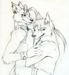  canine cuffs fox gay goth holly_marie_ogburn male multi_limb nude piercing six wolf 