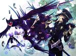  bird devil_summoner eyes glasses kariya_(mizore) male_focus seimei_abe_(devil_summoner) solo 