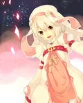  alice_(tales) bad_id bad_pixiv_id blonde_hair brown_eyes dress hat hyakuhachi_(over3) open_mouth petals short_hair smile solo tales_of_(series) tales_of_symphonia tales_of_symphonia_knight_of_ratatosk veil 