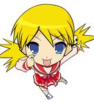  blonde_hair blue_eyes character_request chibi lowres sasamori_karin school_uniform spiked_twintails to_heart to_heart_2 twintails 