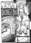  comic dungeon greyscale monochrome nintendo pok&#233;mon pok&#233;mon_trainer pok&eacute;mon primeape trainer unknown_artist video_games 