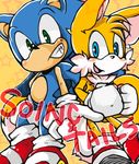  canine fox hedgehog male miles_prower sega sonic_(series) sonic_the_hedgehog urahyu 