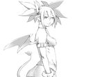  demon_girl disgaea etna mini_skirt miniskirt shuuei skirt tail wings 