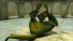  3d arena circlea61 contortion dragon female horns krotsgier nude pussy scalie solo spreading tail 