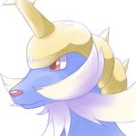  blue blue_body daikenki feral nintendo plain_background pok&#233;mon pok&eacute;mon portrait red_eyes samurott solo video_games white_background 