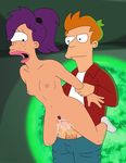  freako fry futurama timesphere turanga_leela 