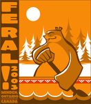  bear camp_feral! canoe chris_goodwin chubby fat feral poster promotional_artwork solo 