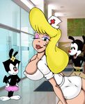  animaniacs dot_warner hello_nurse marsj yakko_warner 