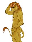 azelyn feline lion male nude penis solo 