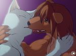  canine cat close-up cuddle dog feline gay kissing male movie_theater tongue 数井ムサシ 