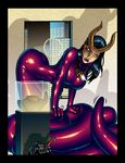  female horn horns justinblong2003 magic naga necklace reptile scalie snake solo tail thief transformation unknown_artist 