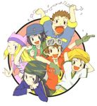  digimon digimon_frontier himi_tomoki kanbara_takuya kimura_kouichi minamoto_kouji orimoto_izumi shibayama_junpei 