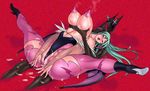  areola areolae bare_shoulders bats blush bodysuit boots breast_hold breast_squeeze breasts breasts_out capcom cross cum curvy darkstalkers demon_girl eiden elbow_gloves erect_nipples fingerless_gloves girl_on_top gloves grabbing green_eyes green_hair gri_gri grinis_quatre_gricom grope headwings heels holding huge_breasts lactation large_areola lips lipstick long_hair lying mature morrigan_aensland nipples open_mouth pantyhose pins saliva skin_tight spread_legs steam succubus thick_thighs thighs vampire_(game) voodoo_doll what wings wood 