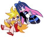  dress goth gothic panty_&amp;_stocking_with_garterbelt panty_(character) panty_(psg) stocking_(character) stocking_(psg) 