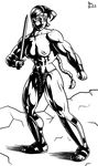  big bodybuilder buff female_bodybuilder high_contrast muscle_girl muscle_woman muscles muscular swemu topless 