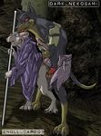  dark_nek0gami everquest female gnoll male polearm ratonga staff 