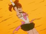  animated animated_gif attack bishoujo_senshi_sailor_moon brown_hair cap gif kino_makoto lowres ponytail sailor_jupiter screencap spin spinning super_sailor_jupiter 