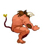  animated minotaur mugen tagme 