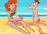  comics-toons dr_heinz_doofenshmirtz ferb_fletcher linda_flynn-fletcher phineas_and_ferb 