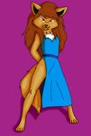  canine dress female florence_ambrose freefall lonefox mammal solo 