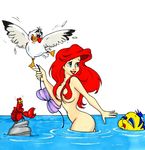  ariel disney flounder night_seraph scuttle sebastian the_little_mermaid 