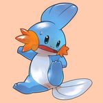  blue_eyes chromatic_background female looking_at_viewer mudkip need_artist_tag nintendo open_mouth pok&#233;mon pok&eacute;mon pussy simple_background solo spread_legs spreading sweat tail unknown_artist video_games 
