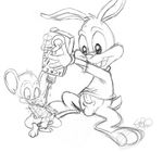  buster_bunny looqdrake sneezer tagme tiny_toon_adventures 