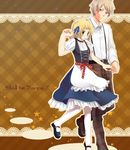  axis_powers_hetalia dance dancing german_speaking_countrys green_eyes hair_flower hair_ornament hair_ribbon liechtenstein_(hetalia) mary_janes prussia_(hetalia) red_eyes ribbon shoe shoes short_hair shy smile thighhighs traditional_clothes white_hair 