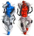  dakimakura highres muscle muscles nintendo pillow pokemon pose sawk throh 