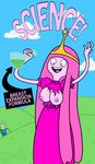  adventure_time backpack beaker breast_expansion breasts clothed clothing cloud dress female finn_the_human grass hair hills human humor long_hair mammal nipples outside princess_bubblegum science sky solo surprise tiara torn_clothing unknown_artist what_has_science_done 