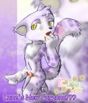  amber_eyes chest_tuft cum cum_taste facial_cumshot feline half-closed_eyes leopard looking_at_viewer lunecheetah male messy navel nude open_mouth penis purple solo spots standing tail yellow_eyes young 