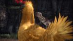  animated animated_gif boots cape chocobo final_fantasy final_fantasy_xiii gif gloves lightning_farron pink_hair riding 