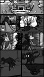  comic cynder death demon dragon english_text female greyscale hi_res kayla-na mel_the_hybrid monochrome nefaria spyro_the_dragon text video_games violence 