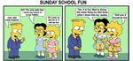  animated bart_simpson juliet_hobbes lisa_simpson the_simpsons 