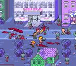  blood child earthbound mother_(game) mother_2 ness nintendo paulina pixel_art poo sprite weapon zombie 