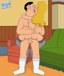  american_dad famous-toon-facial francine_smith stan_smith tagme 