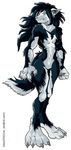  canine female leonardo_vidal lycanthrope polyanthrope pose solo werewolf wolf 