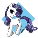  eyeshadow female feral friendship_is_magic horn john_joseco makeup mammal my_little_pony rarity_(mlp) solo unicorn 