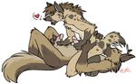  &hearts; anal canine dog gay hyena keihound male oral penetration rimming 