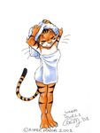  aimee aimee_major cat feline female solo towel 