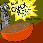  &hearts; ambiguous_gender bowl cereal coon crack humour raccoon racist rock rosco solo 