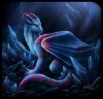  blue_fur cave claws crystal crystals desktop dragon feral fur furred_dragon horn horns invalid_tag looking_at_viewer male quadruped rocks silvaentys solo stone suberboll superboll wallpaper wings yellow_eyes 