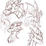  adult hi_res kayla-na mel_the_hybrid scalie spyro spyro_the_dragon video_games wings 