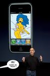  apple iphone marge_simpson pat_kassab phillipthe2 steve_jobs the_simpsons 