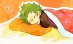  green_hair inazuma_eleven inazuma_eleven_(series) nemuro_miyuki nero_(inazuma_eleven) sleeping 