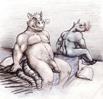  anthro bed boar butt chubby cigar cum duo fat flaccid gay hog lutefisk male mammal muscles overweight penis pillow porcine rhinoceros sheets smoking underwear 