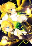  1girl absurdres bad_id bad_pixiv_id brother_and_sister highres kagamine_len kagamine_len_(append) kagamine_rin kagamine_rin_(append) renta_(deja-vu) siblings twins vocaloid vocaloid_append 