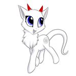  cute equine feral furseiseki_(artist) horse mammal my_little_pony ponification pony smile solo synx 